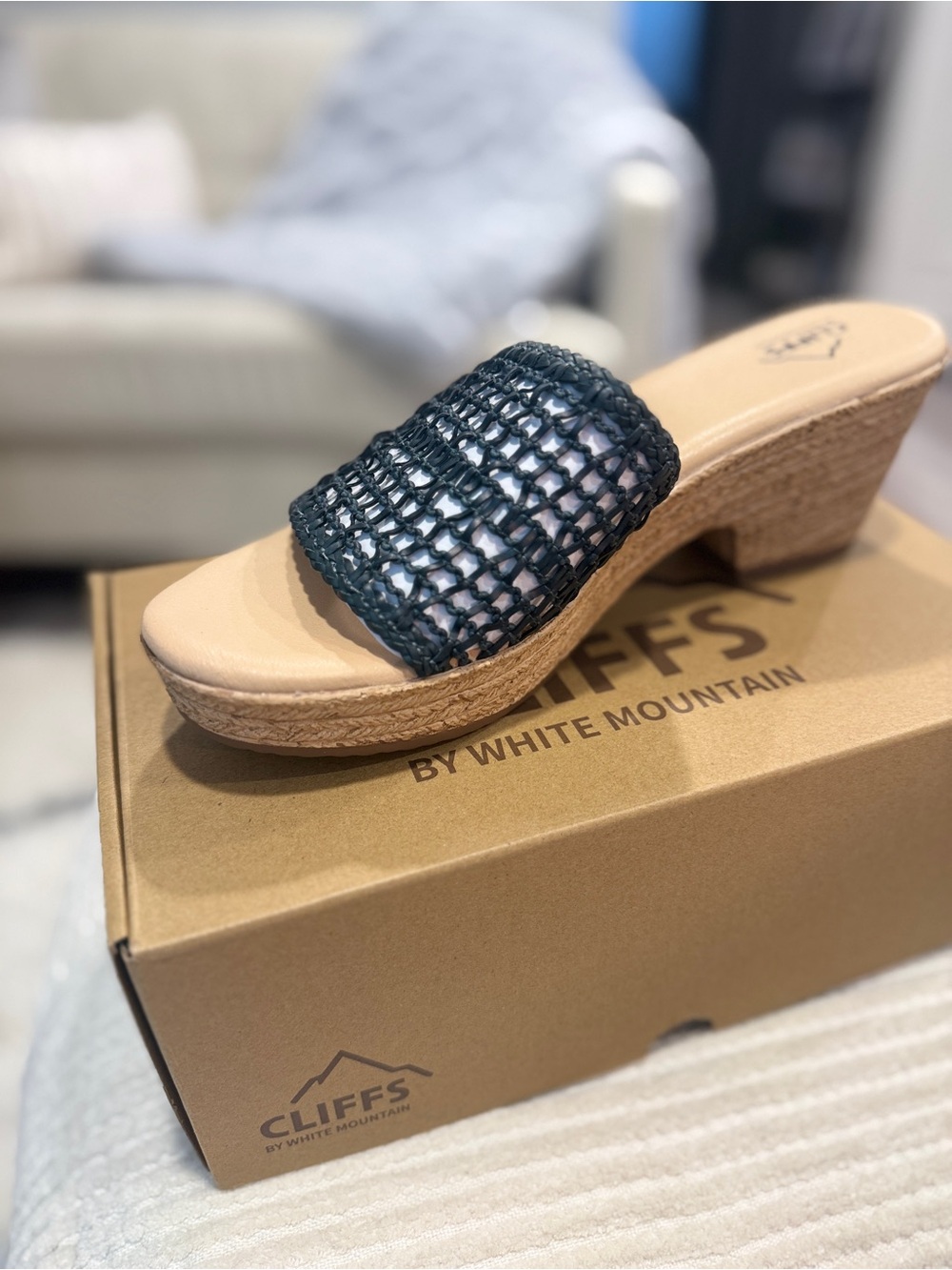 Cliffs By White Mountain Biancia Espadrille Platform Sandal-NWT-Size 10 - Picture 2 of 10